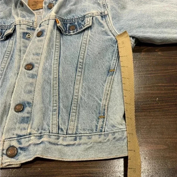 Vtg Levi’s Orange Tab Jean Jacket - Picture 9 of 10